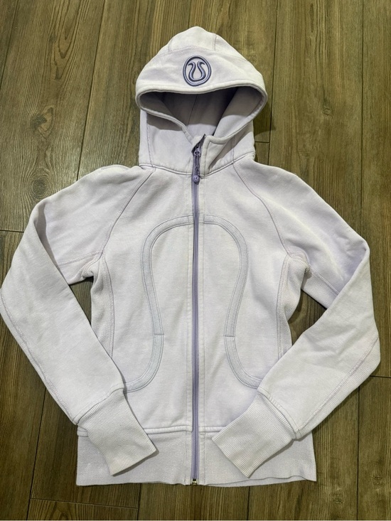 lululemon athletica Tops - Lululemon Scuba Hoodie Jacket Lavender Purple Zip Up Women’s Size 4